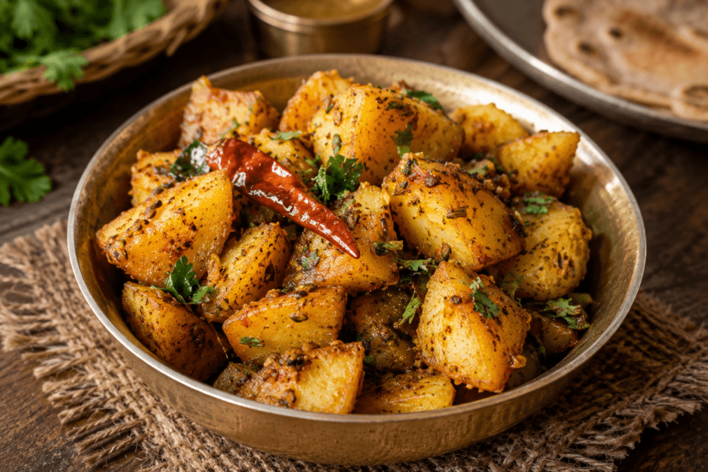 aloo ke gutke