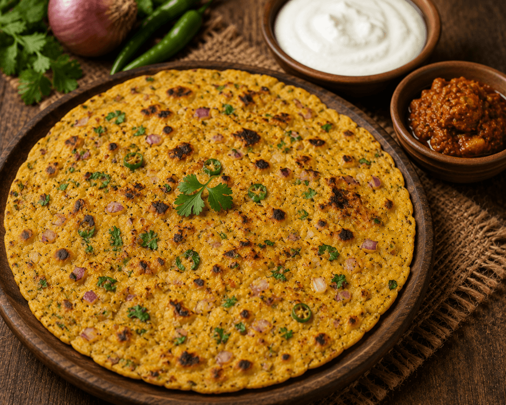 besan masala roti