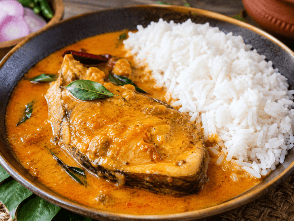 goan fish curry rice