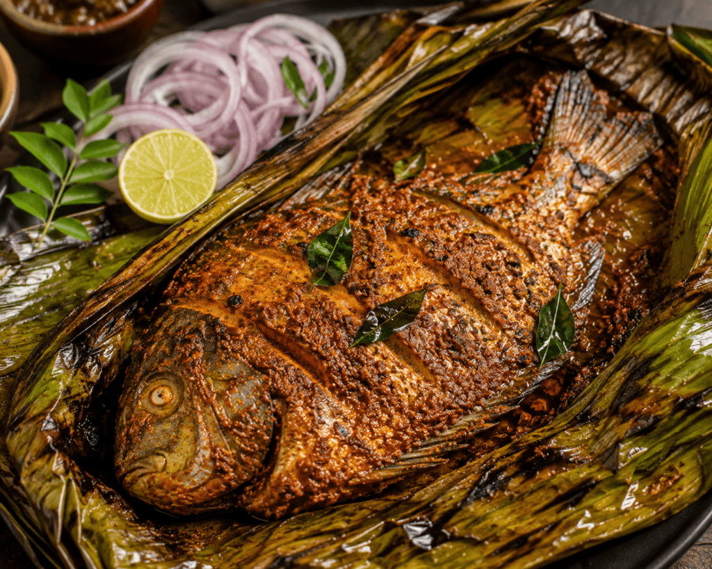karimeen pollichathu