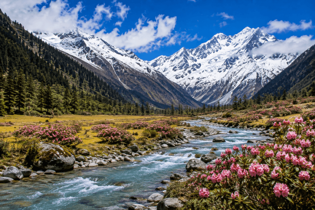 lachung and yumthang valley