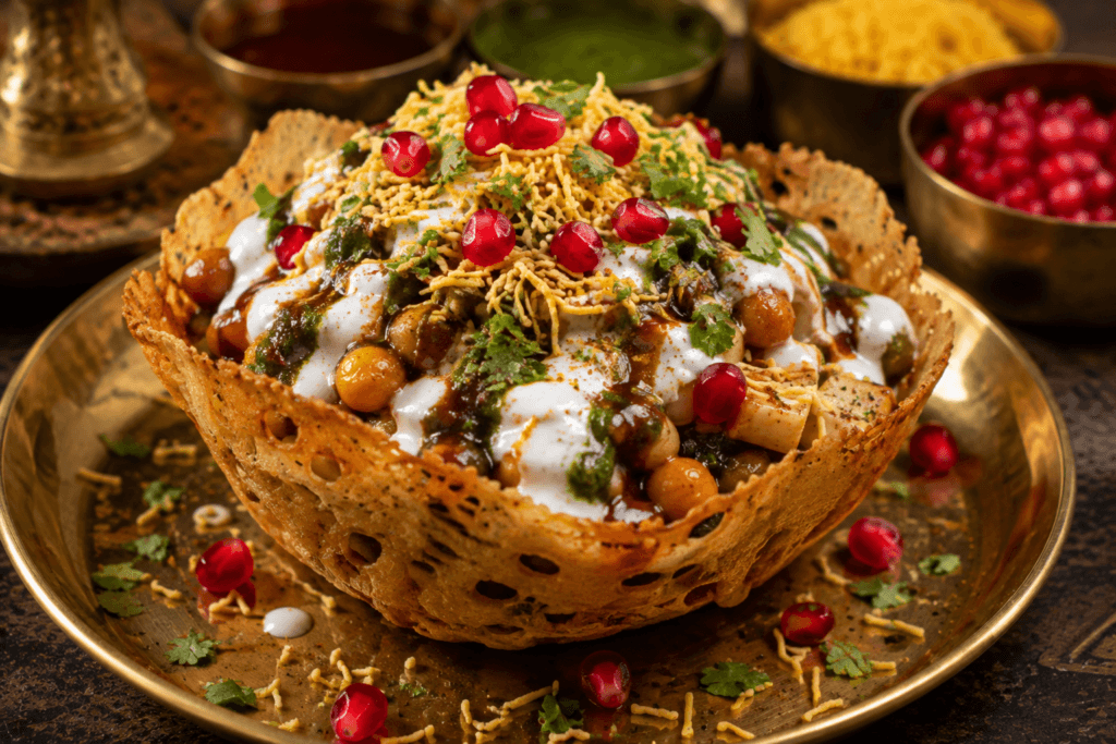 lucknowi basket chaat