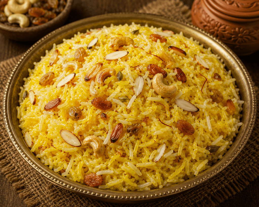 mithe chawal