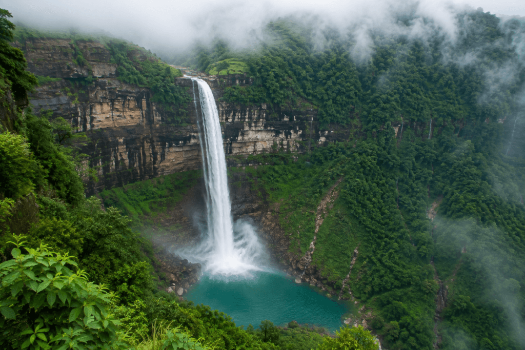 nohkalikai falls