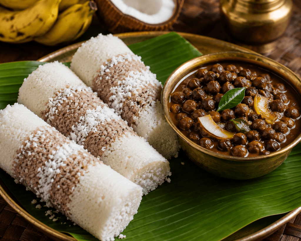puttu and kadala curry