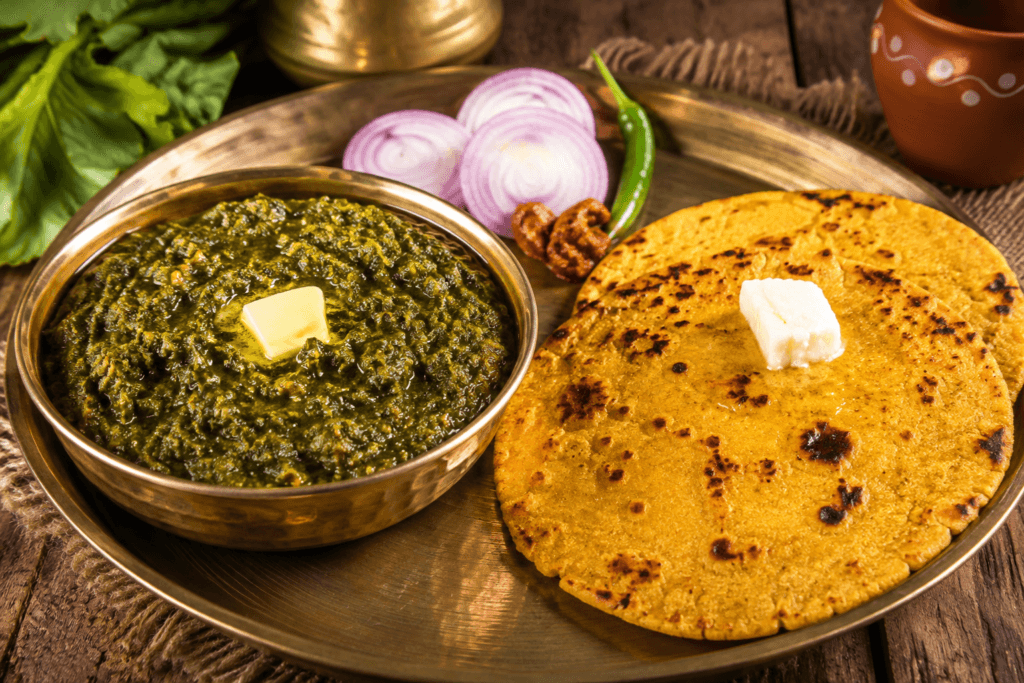 sarson da saag & makki di roti