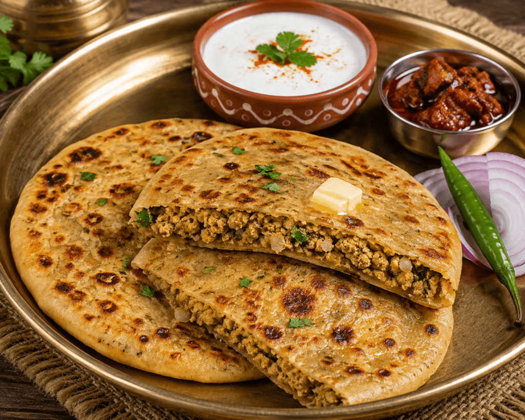 sattu paratha