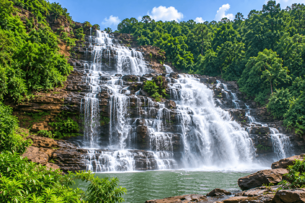 tirathgarh waterfalls