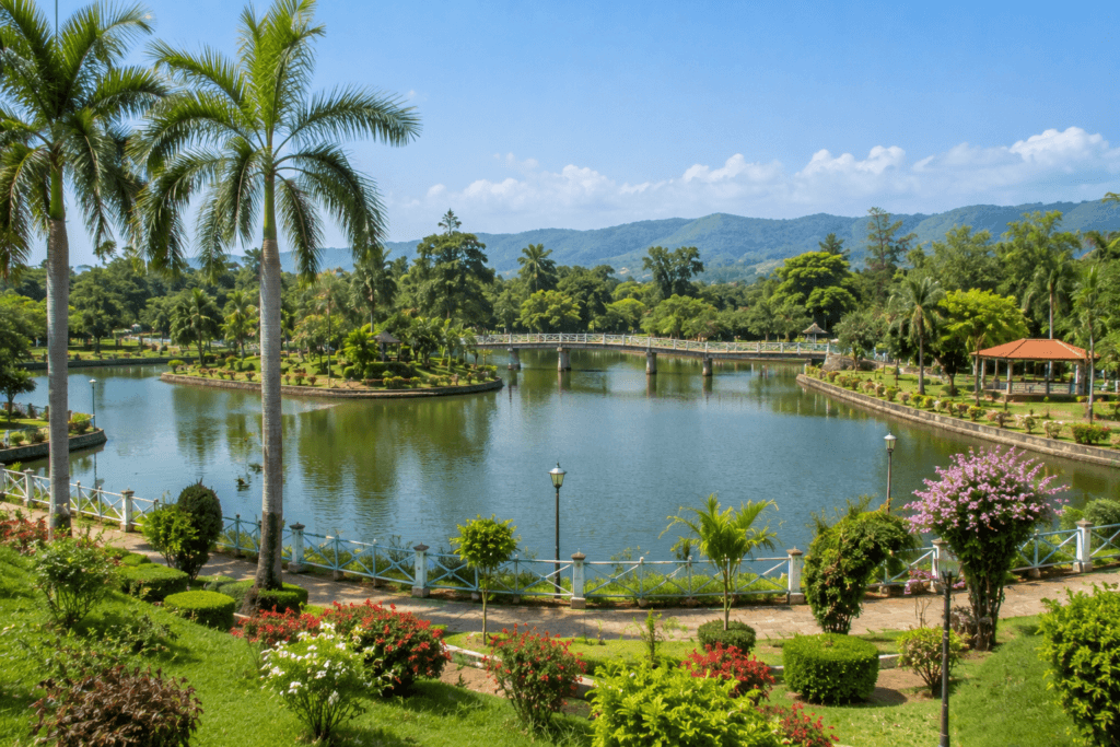 vanganga lake garden