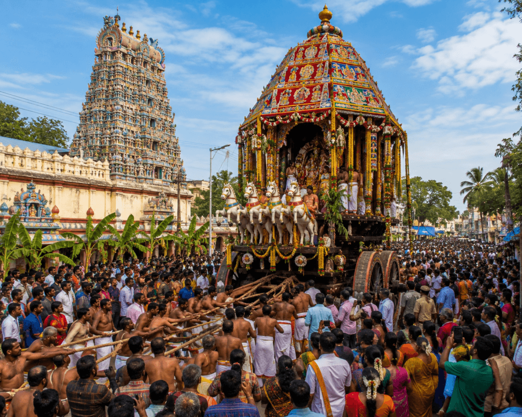 villianur temple car festival