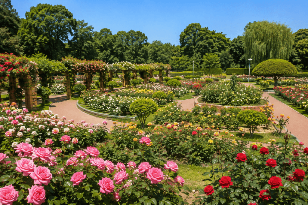 zakir hussain rose garden